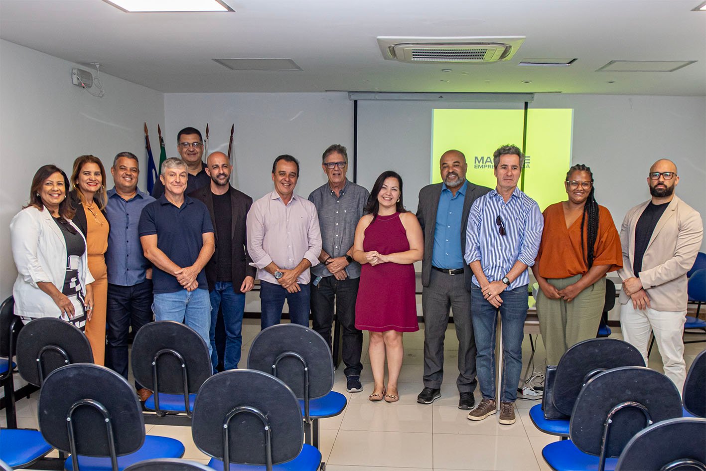 Lançamento da Semana Macaé Empreendedora, no auditório da Sec. Saúde, CIAS. Macaé/RJ.