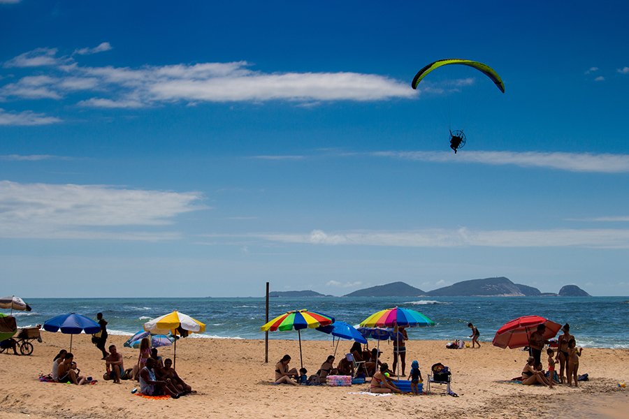 Praia dos Cavaleiros. Macaé/RJ. Data: 10/12/2017. Foto: Rui Porto FIlho