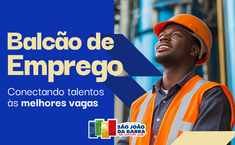Balcão de Emprego de SJB cadastra e divulga vagas desta semana