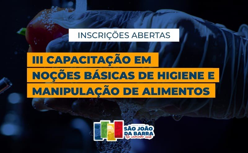 Vigilância Sanitária de SJB com inscrições abertas para capacitação de ambulantes