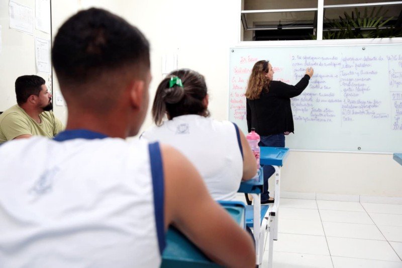 Inscrições para cursos profissionalizantes da EJA vão até 5 de março