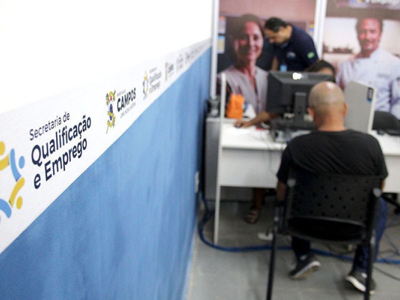 Espaço da Oportunidade, em Campos, disponibiliza 404 vagas de emprego nesta semana