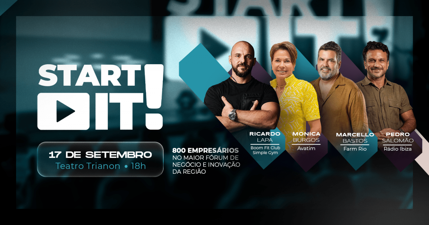 Campos sedia edição especial de 10 anos do Start It! com grandes nomes do empreendedorismo e da inovação